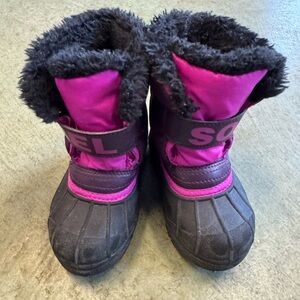 Sorel Youth Snow Commander Boots